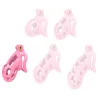 CockLock Cage Aspic L Rose 9.5 x 3.4cm